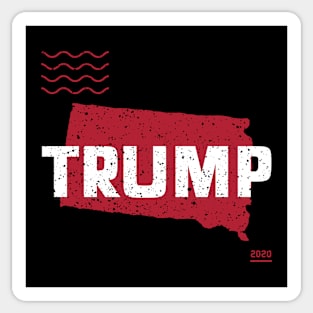 Trump South Dakota 2020 - Red Wave, Red State Sticker